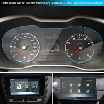 Защитная пленка для экрана автомобиля MG ZS 2020 2024 2017-2020 Автомобильный GPS-навигатор Закаленное стекло Защитная пленка Наклейка Автоматический доступ