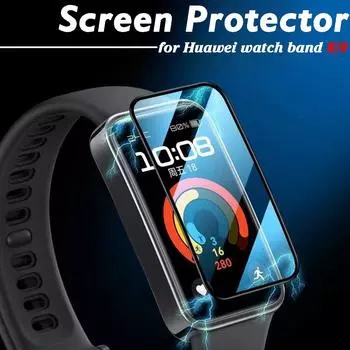 Защитная пленка для экрана Huawei Band 9, полное покрытие, защита от царапин для Huawei SmartWatch Band 8, защитная пленка 1 pcs прозрачный