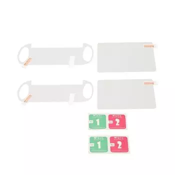 Защитная пленка для экрана игровой консоли, устойчивая к царапинам, закаленное стекло 9H HD PET, защитная пленка для передней и задней части экрана