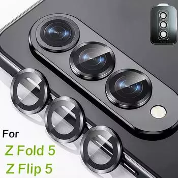 Защитная пленка для экрана камеры для Samsung Galaxy Z Fold5 Flip 5, объектив камеры, закаленное стекло для Samsung Z Flip5, защитная стеклянная пленка