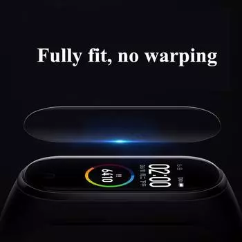 Защитная пленка для экрана Mi band 4 1-5 шт. Защитная пленка для Xiaomi Mi band 4 Защита от царапин Mi band4 Браслет Miband 4 For Mi Band 4