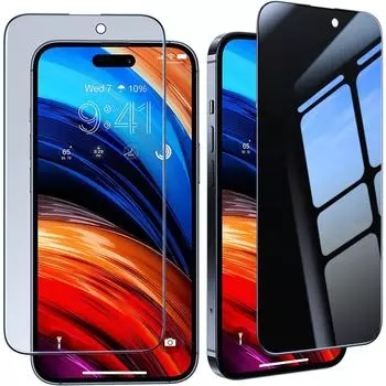 Защитная пленка для экрана с защитой от закаленного стекла 9H для Iphone 15 Pro Max 14 Plus 13 Mini 12 11 X Xs Xr Se 2020 2022 8 15Pro 14Pro Аксессуары для телефонов For iPhone 15