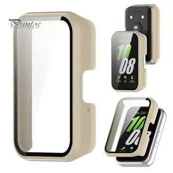 Защитная пленка для экрана смарт-часов из закаленного стекла Ультратонкая противоударная ударопрочная защитная пленка для часов с полным покрытием для SamsungGalaxy Fit3 Glossy Surface прозрачный