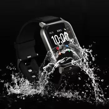 Защитная пленка для экрана, совместимая с умными часами Haylou LS02, гибкая пленка из ТПУ, без пузырьков, против царапин Screen Protector