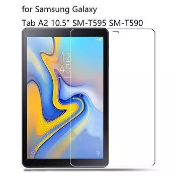 Защитная пленка для экрана T590 T595, закаленное стекло для Samsung Galaxy Tab A2 10,5 дюйма, SM-T595 SM-T590 20 18, стеклянная пленка для планшета 10,5 дюйма 1PC чистый