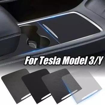 Защитная пленка для центральной консоли автомобиля Tesla Model 3/Y, защитная декоративная наклейка для салона автомобиля, аксессуары для модификации и стайлинга