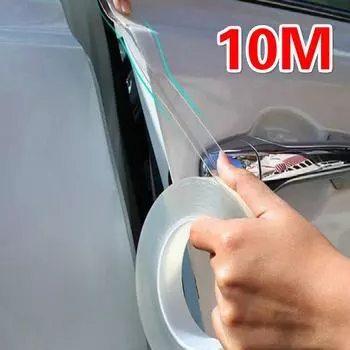 Защитная пленка для двери автомобиля, многофункциональная нано-наклейка, лента, авто бампер, защита двери автомобиля, защита от царапин
