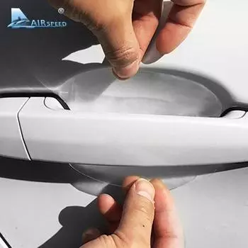 Защитная пленка для дверных ручек автомобиля Airspeed TPU для BMW X1 X3 X4 X5 X6 1 2 3 4 5 7 серии 3GT 5GT, устойчивая к царапинам автомобильные аксессуары 1 2 3 4 Series 3GT