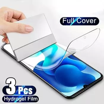 Защитная пленка для Huawei P8 P9 P10 P20 Lite, 3 шт., Защитная пленка для экрана Huawei P20 Pro P9 P10 Plus, чехол из гидрогелевой пленки Huawei P20 Lite чистый