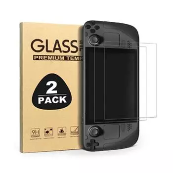 Защитная пленка для игровой консоли, устойчивая к царапинам, закаленная пленка, защитное стекло высокой четкости с защитой от отпечатков пальцев для Steam Deck