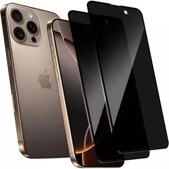 Защитная пленка для iPhone 16 Pro 6,3 дюйма, 2 шт., гладкое, чувствительное к прикосновениям, антибликовое закаленное защитное стекло