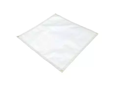 Защитная пленка для костровой подставки Yoshino с люверсами 920 мм x 920 мм White Co., Ltd. 3-слойный белый
