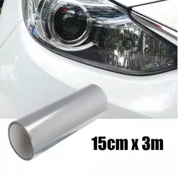 Защитная пленка для краски, виниловый клей для автомобильного велосипеда, трехслойный прозрачный 15 см x 3 м 1pcs как