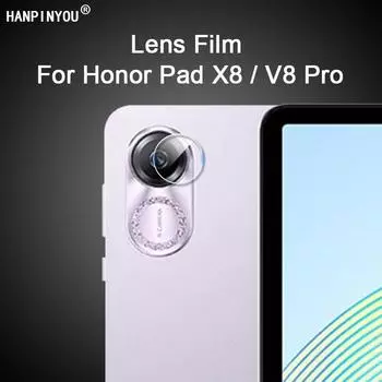 Защитная пленка для объектива для планшета Honor Pad V8/X8 Pro, прозрачная ультратонкая крышка задней камеры, мягкая защитная пленка-не закаленное стекло