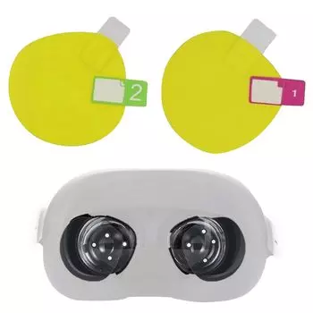 Защитная пленка для объектива EsiFare VR, водонепроницаемая пылезащитная пленка для объектива, защитная пленка для экрана, легкая защитная пленка, прочная мембрана из ТПУ, набор из 2 штук, анти-синий