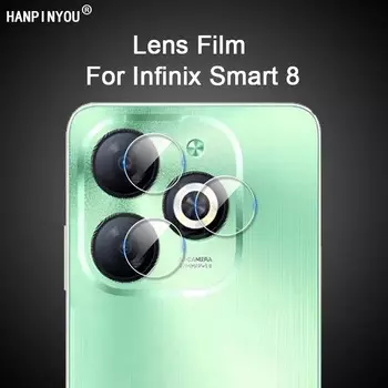 Защитная пленка для объектива Infinix Smart 8 7, прозрачная ультратонкая задняя крышка камеры, мягкая защитная пленка-не закаленное стекло