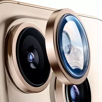 Защитная пленка для объектива камеры Desert Titanium для iPhone 16 Pro Max 15 Plus 14 16Pro 15Pro 13 Mini 12 11 Аксессуары для защиты закаленного стекла For iPhone 16 Pro чёрный