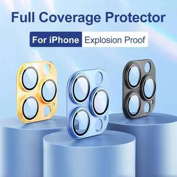 Защитная пленка для объектива камеры iPhone 14 Pro Max 14 Plus из алюминиевого сплава Eagle Eye, защитное кольцо с пастой 14/14 Plus чёрный