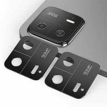 Защитная пленка для объектива камеры из алюминиевого сплава для Xiaomi Pad 6 Max 14, металлическая крышка для камеры Pad6 6Max, защитный чехол с кольцом на заднюю панель Xiaomi Pad 6 Max 14&1 PC чёрный