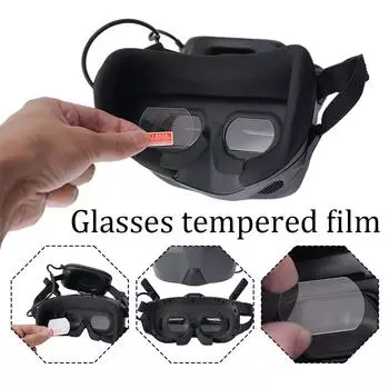Защитная пленка для очков DJI N3 Flight Goggles, закаленная пленка HD, инструмент для установки защитной пленки Du H4Z0 Hd-for Dji N3