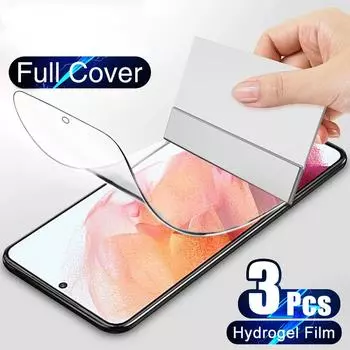 Защитная пленка для Samsung Galaxy A10 A20 A30 A40 A50 A60 A70 A80 A90, защитная пленка для экрана M10 M20 M30 M40 A20E, гидрогелевая пленка, 3 шт. For Samsung A12 чистый