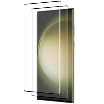 Защитная пленка для Samsung S21 S22 S23 S24 S25 Note 20 Ultra Tempered Glass 3D Curved Surface Edge Glue Screen Protector Samsung Galaxy S25 Ultra чёрный