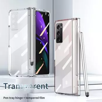 Защитная пленка для стекла с защитой от царапин для Samsung Galaxy Z Fold 3 4 Fold4 5g Fold3 Fold2 Fold 2 с покрытием S Pen Прозрачная крышка for Galaxy Z Fold 3 золотой