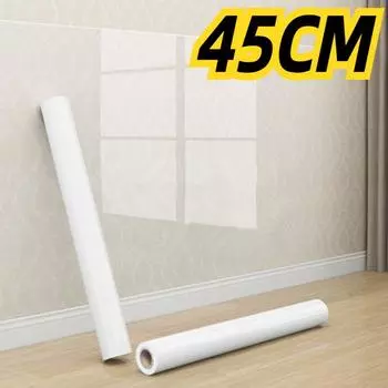 Защитная пленка для стен, устойчивая к царапинам, защита от грязи, не повреждает стену дома, прозрачная электростатическая защитная наклейка на стену 45cm1m прозрачный