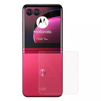Защитная пленка для задней панели телефона Motorola Razr 40 Ultra 5G (Назад Нижняя) Полностью покрытая ультрапрозрачная гидрогелевая пленка из ТПУ, устойчивая к царапинам