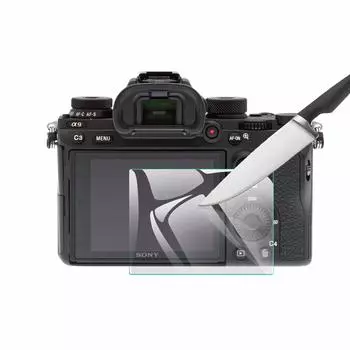 Защитная пленка для ЖК-дисплея EternalStars, 3 шт., защитное стекло для экрана камеры, твердость 9H, полная защита, совместимая модель камеры: Sony A9
