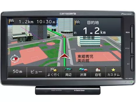 Защитная пленка для ЖК-дисплея Pioneer Raku Navi Car Navigation, тип AVIC-MRP009 155/81/RH, против отпечатков пальцев (чистый)