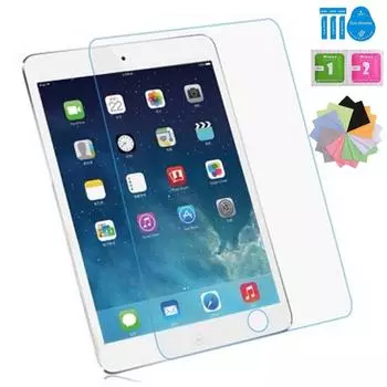 Защитная пленка из закаленного стекла 9H для iPad 2017 2018 9,7 Air 1 2 Pro 11 10,5 10,2 2019 Mini 2 3 4 5 Защитная пленка без пузырьков 1*For ipad mini 4 5 чистый