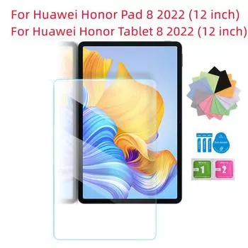 Защитная пленка из закаленного стекла 9H для Huawei Honor Pad 8 2022 HEY-W09 Tablet 8 12 дюймов, ультрапрозрачная защитная пленка против царапин