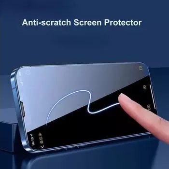 Защитная пленка из закаленного стекла для экрана без пузырьков, против царапин Ультратонкая маслостойкая высокопрозрачная пленка для телефона с защитой от подглядывания для iPhone For iphone 15 Plus чистый