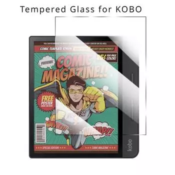 Защитная пленка из закаленного стекла для KOBO Libra Color Clara BW, прозрачная защитная пленка LibraColour ClaraColour, защитная пленка для экрана 1PCS kobo Libra Colour 7 чистый