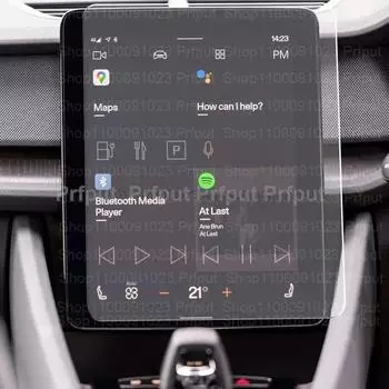 Защитная пленка из закаленного стекла для Polestar 2 2021 2022 2023 11,15 дюймов, автомобильная навигация, информационно-развлекательная система, сенсорный авто интерьер