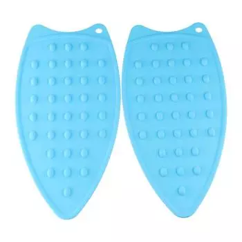 Защитная подставка, коврик для подставки для утюга, изоляционный коврик для гладильной доски, прочный силиконовый коврик для подставки для утюга, бытовой коврик зелёный