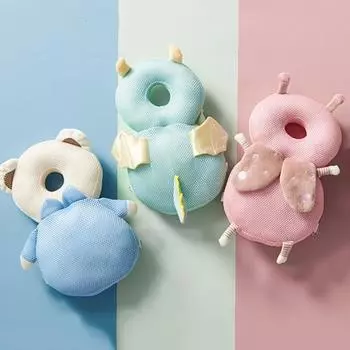 Защитная подушка с ремешком для защиты от падения PP Хлопок Защитная подушка для головы малыша для использования в помещении 8