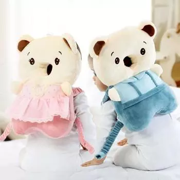 Защитная подушка в звуковом стиле, анти-падение, хлопковая подушка для защиты головы ребенка из полипропилена для подарка синий