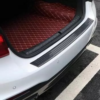 Защитная полоса для багажника автомобиля, бампер, резиновая накладка для защиты от столкновений и царапин, накладка на заднюю дверь, защитная пластина для порога