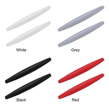 Защитная полоса для стайлинга автомобиля, защитная полоса от царапин, накладка на заднюю часть кузова автомобиля серый