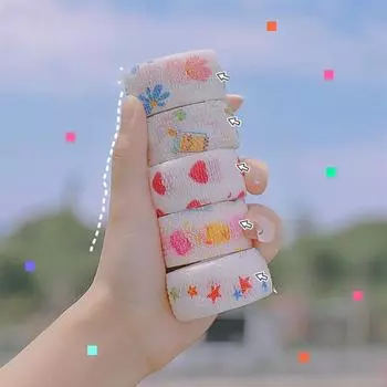 Защитная повязка на палец Студенческий почерк Противоизносный защитный рукав Самоклеящийся ремешок на палец Защитная лента для женской руки 5pcs