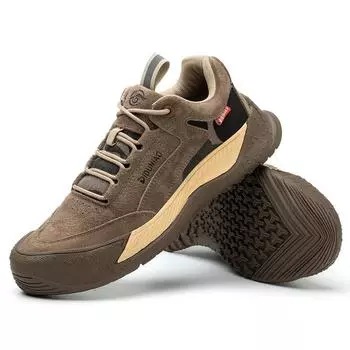 Защитная рабочая обувь, противоударные, противопрокольные, мужская теплоизоляционная, противоискровая защитная обувь D185 36 верблюд