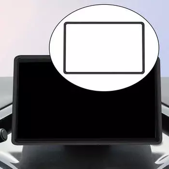 Защитная рамка для экрана навигации, силиконовая защитная крышка для края 12.8inch Pink