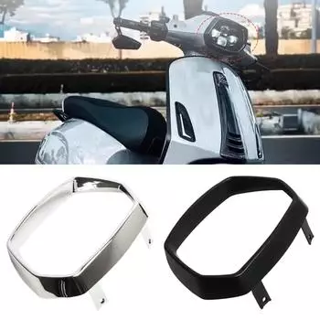 Защитная решетка для фар мотоцикла, защитная крышка для VESPA 150 Sprint ABS 2017 2018 VESPA 150 Sprint 2017-2020 чёрный