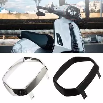 Защитная решетка для фар мотоцикла, защитная крышка для VESPA 150 Sprint ABS 2017 2018 VESPA 150 Sprint 2017-2020 чёрный