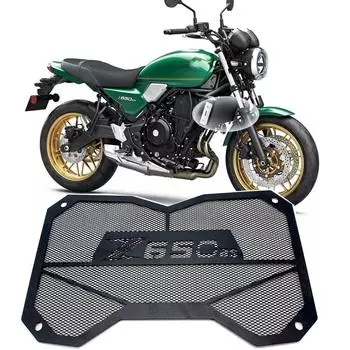 Защитная решетка радиатора Z650RS для Kawasaki Z650rs z650rs 2022, защитная решетка радиатора, крышка чёрный