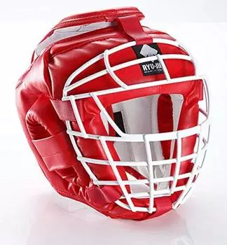 Защитная сетка для головы New Wire Mesh DX Red, каждый размер (Старший)