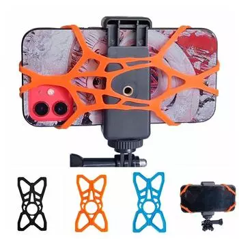 Защитная сетка для мобильного телефона с резиновой лентой, держатель для мобильного телефона, подставка для мобильного телефона