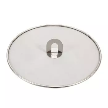 Защитная сетка маслостойкая крышка из нержавеющей стали крышка сковороды новая крышка от разлива масла кухня 25cm